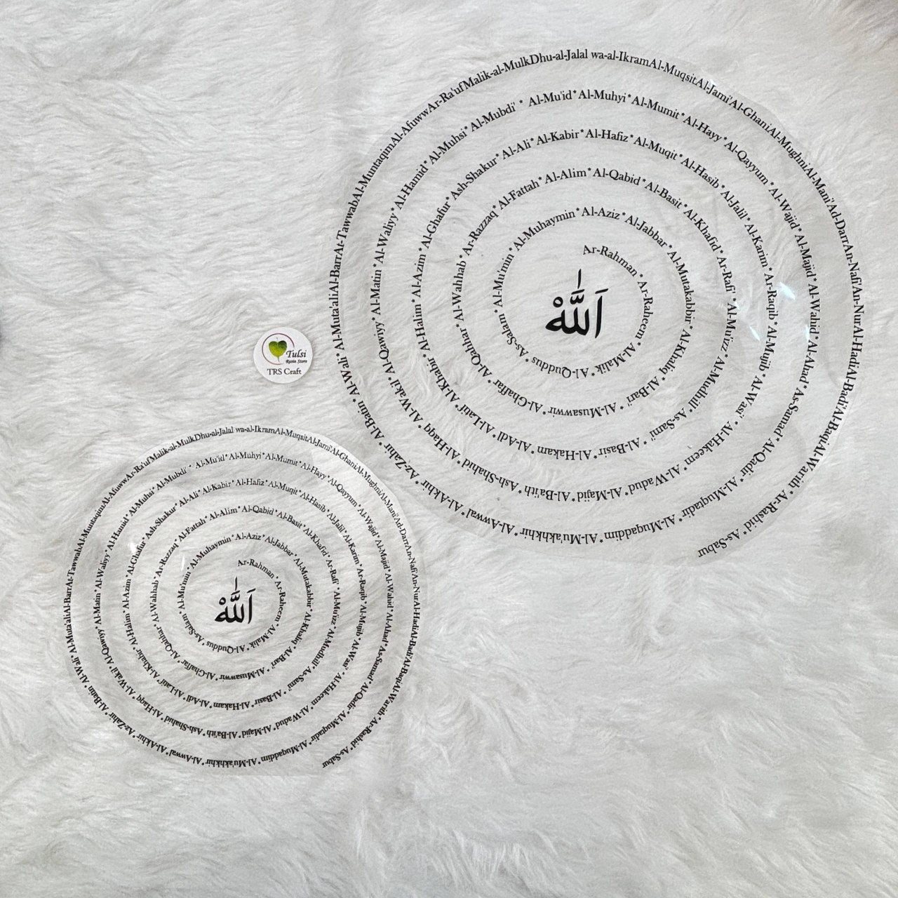UV DTF Sticker - Arabic (F) Tulsi Resin Store