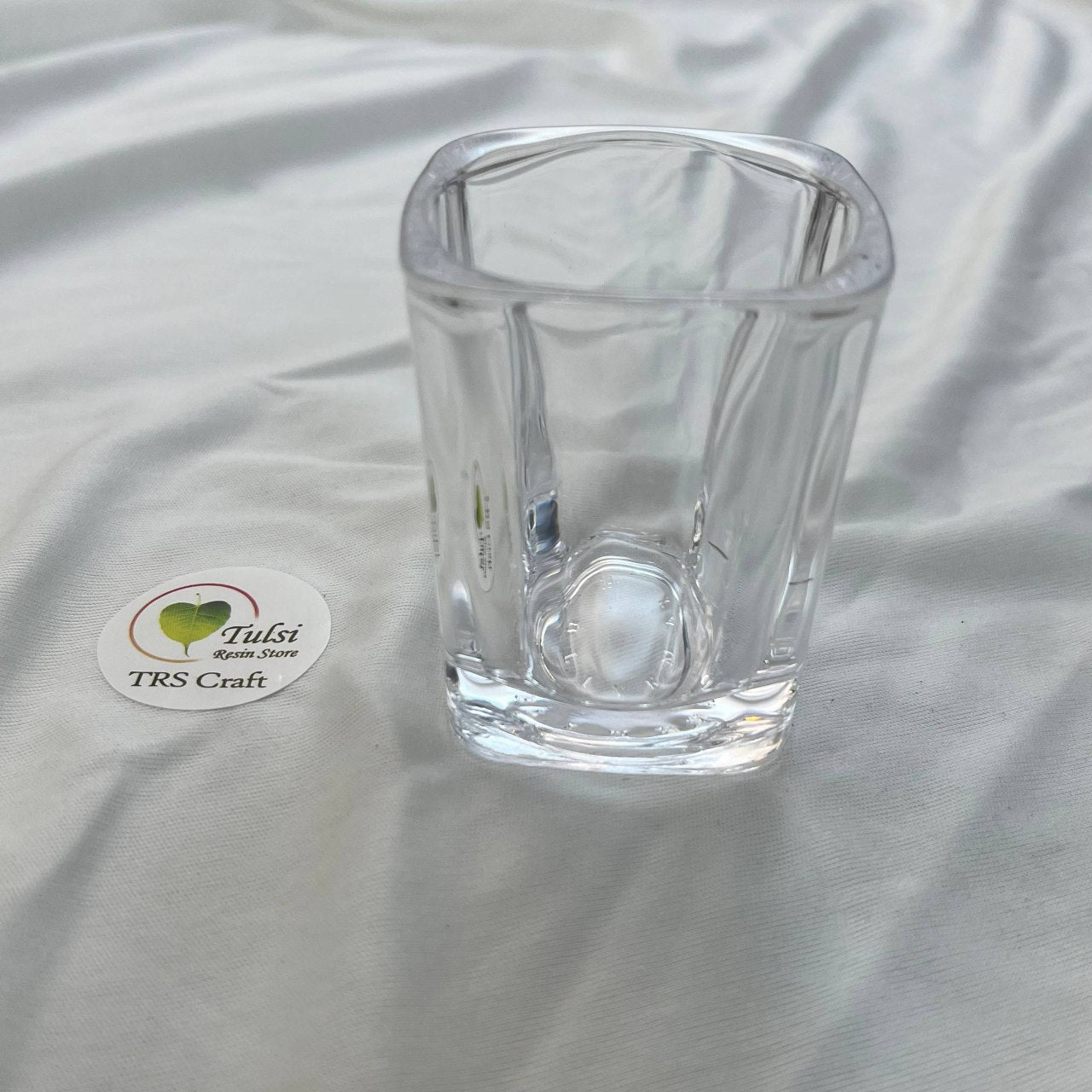 Candle Glass/Jars (A10) - Shot Square (3Pc)