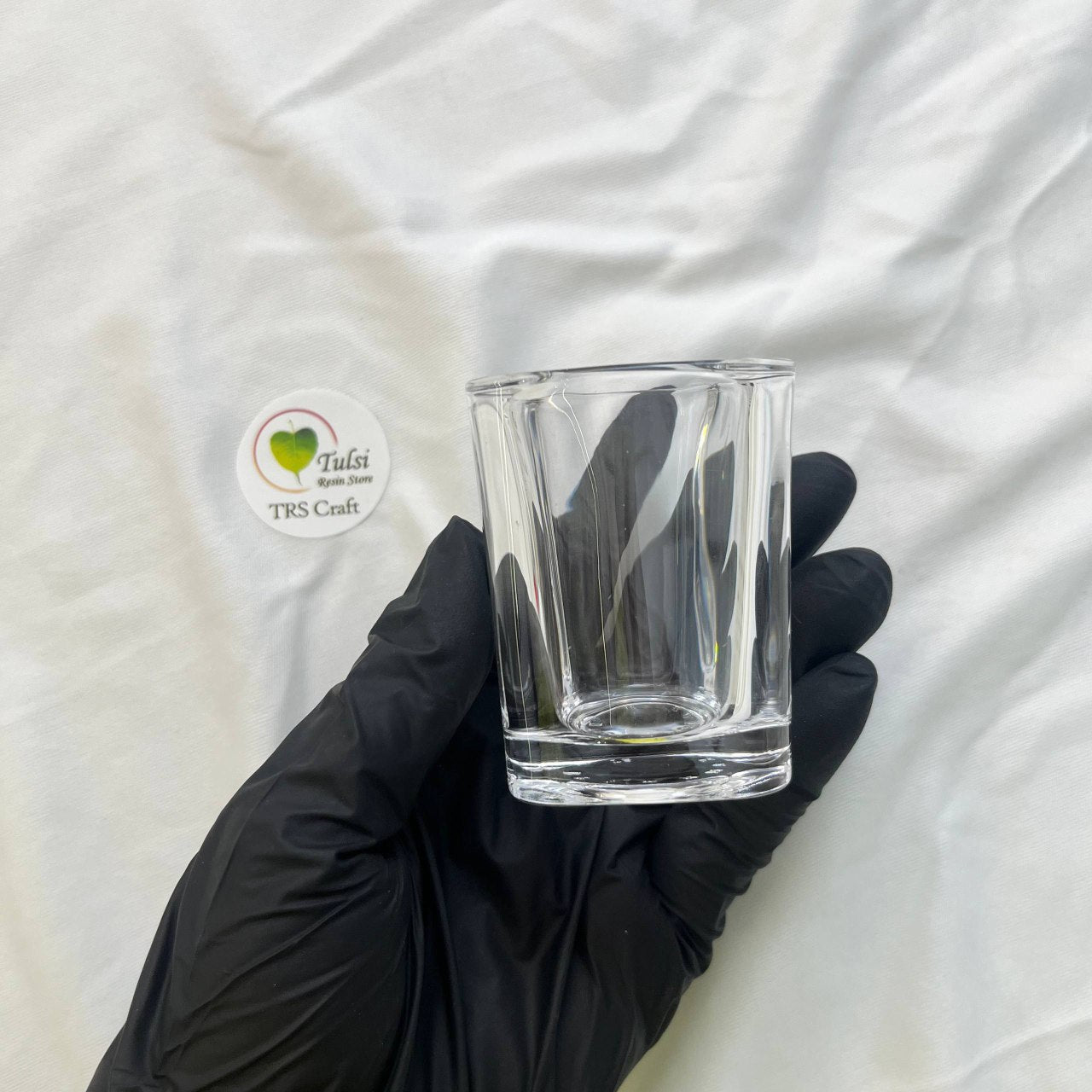 Candle Glass/Jars (A10) - Shot Square (3Pc)