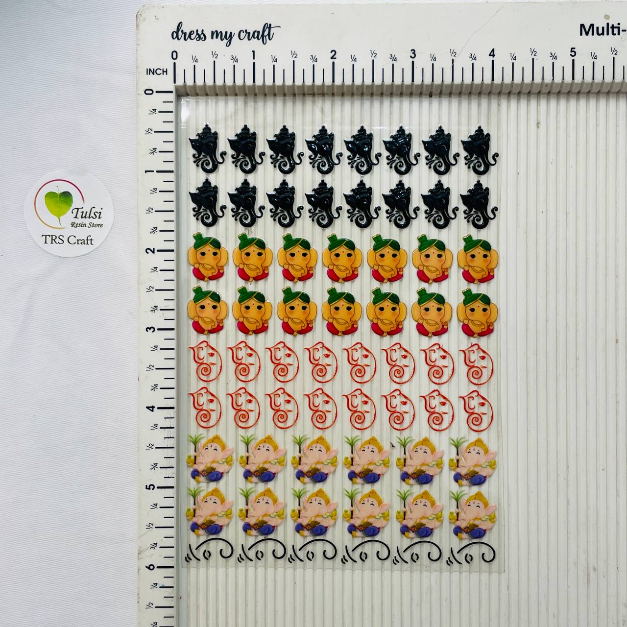 A6 UV DTF Sticker - God Idols Ganesha (C2)