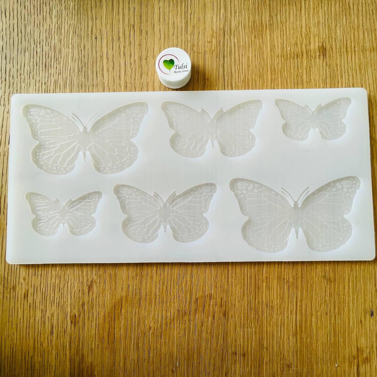 6 Cavity Butterfly Mould (C) Tulsi Resin Store