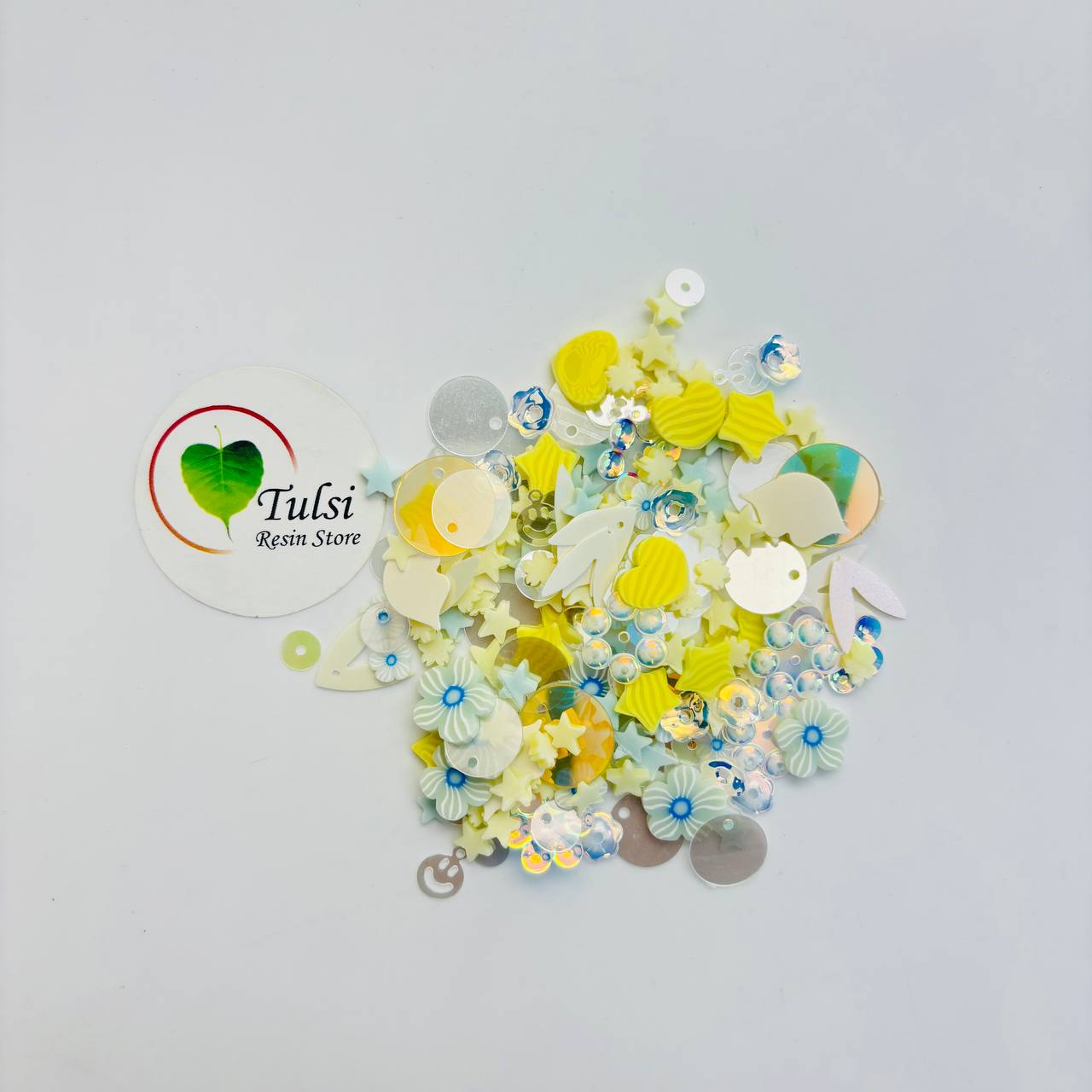 Sequin Shaker Code - A5 Tulsi Resin Store