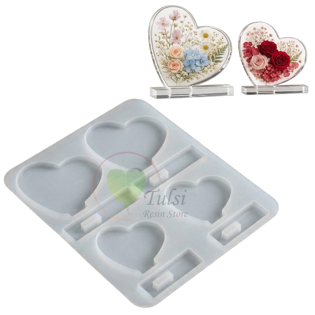 Heart Frame With Stand Mould (C)