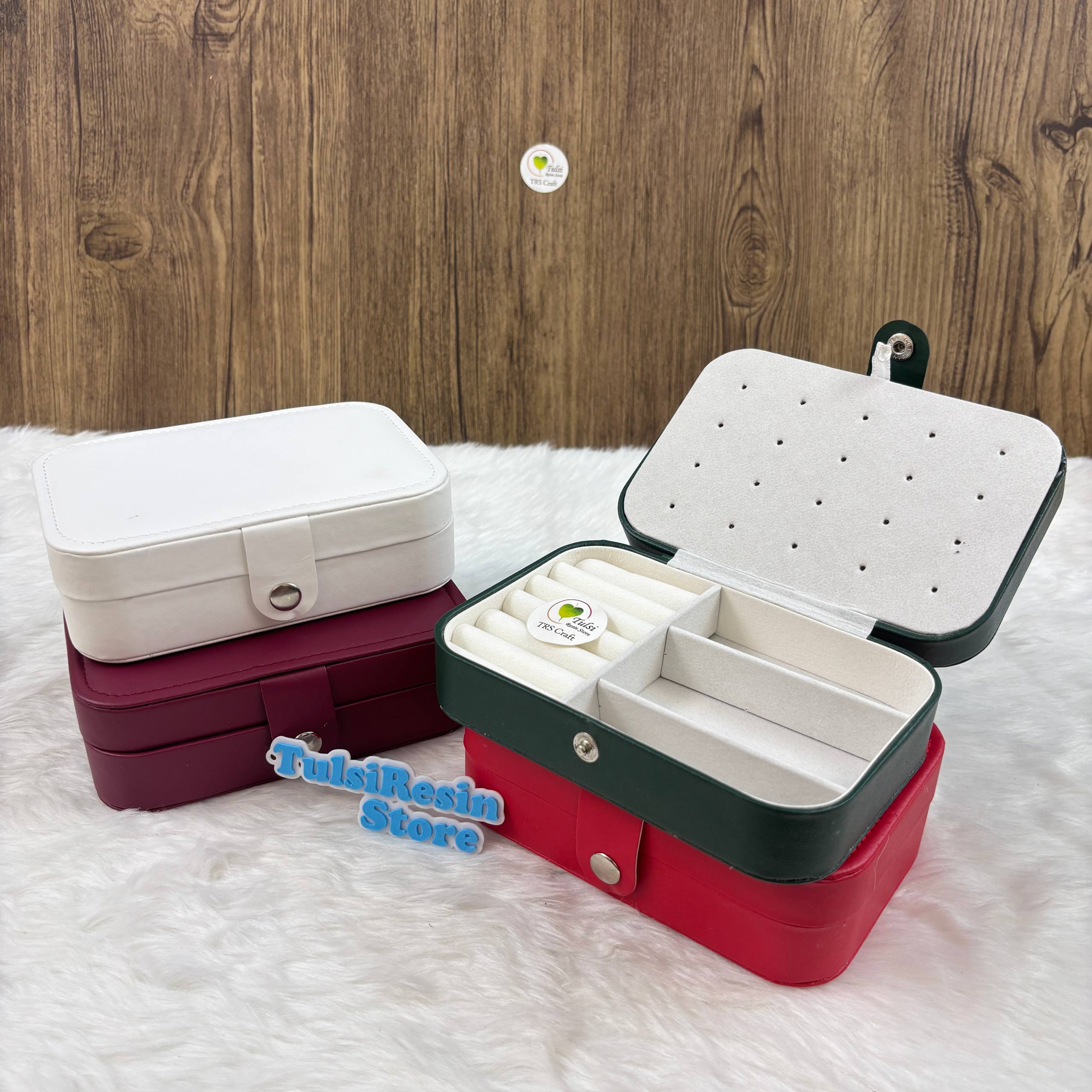Jewellery Box (B) - Medium Tulsi Resin Store