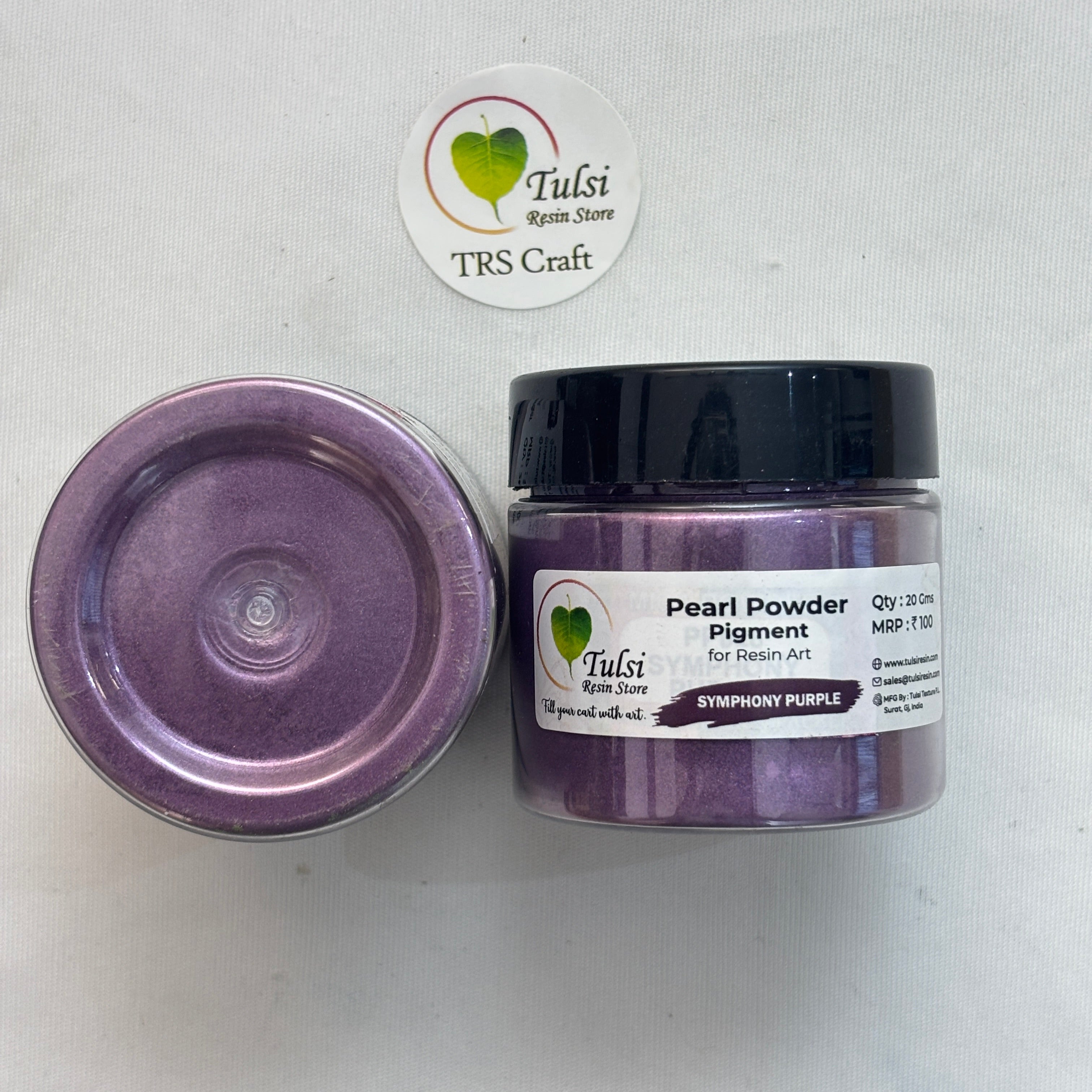 Symphony Purple Pearl Powder Pigment Tulsi Resin Store