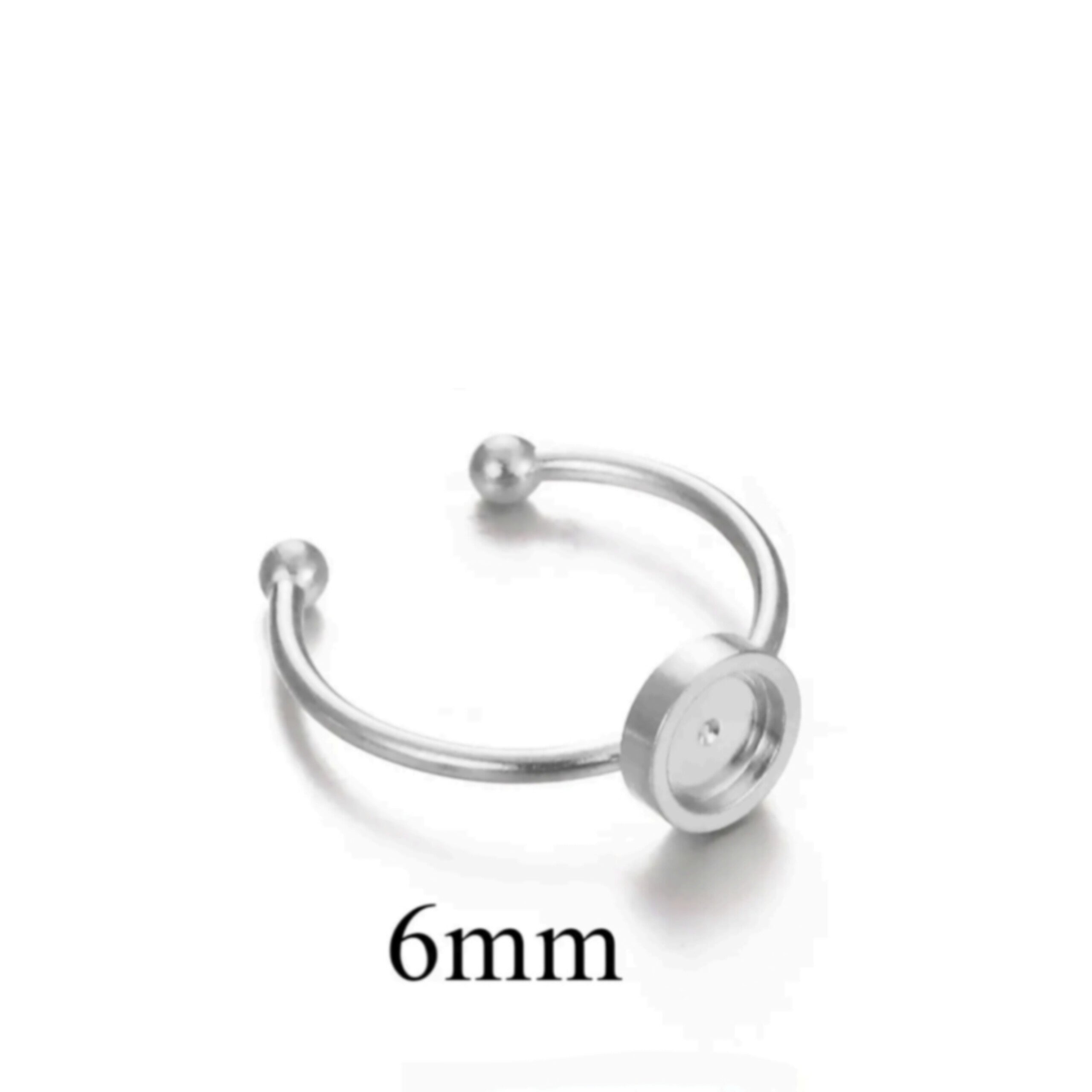 Bazel Ring Base (H) - AntiTarnish