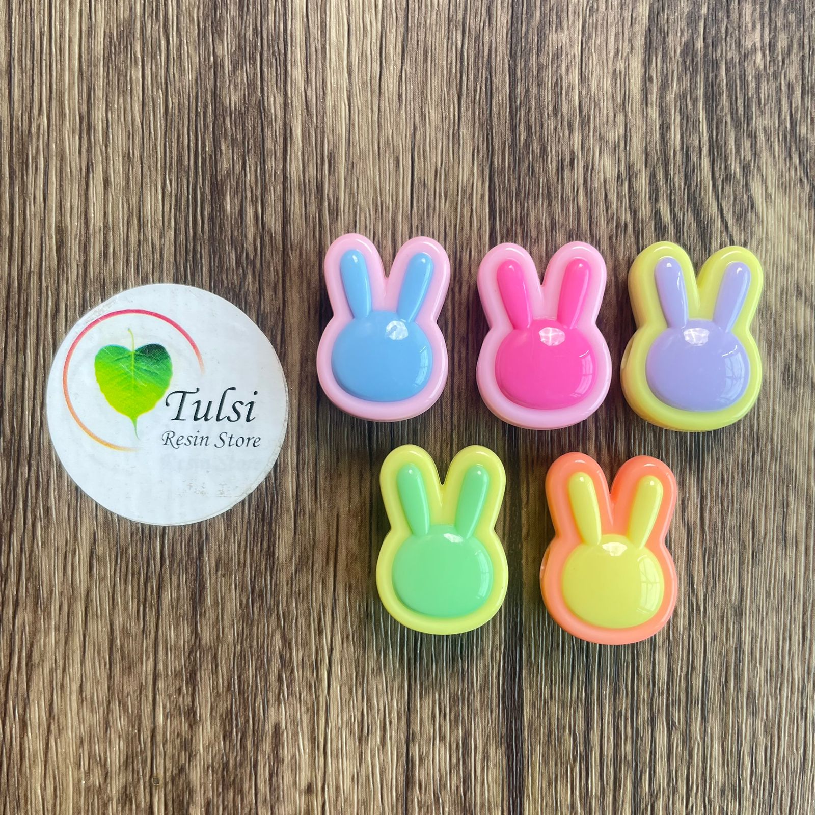 Plastic Bunny Beads (D) Tulsi Resin Store