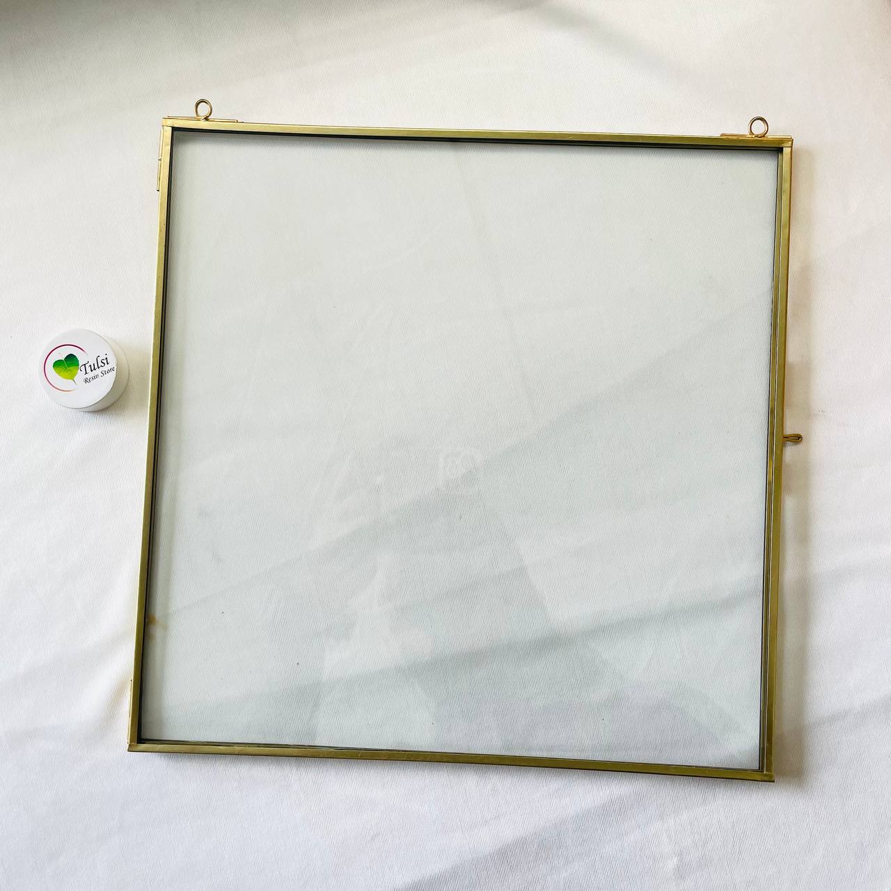 10” square Vintage Metal Frame