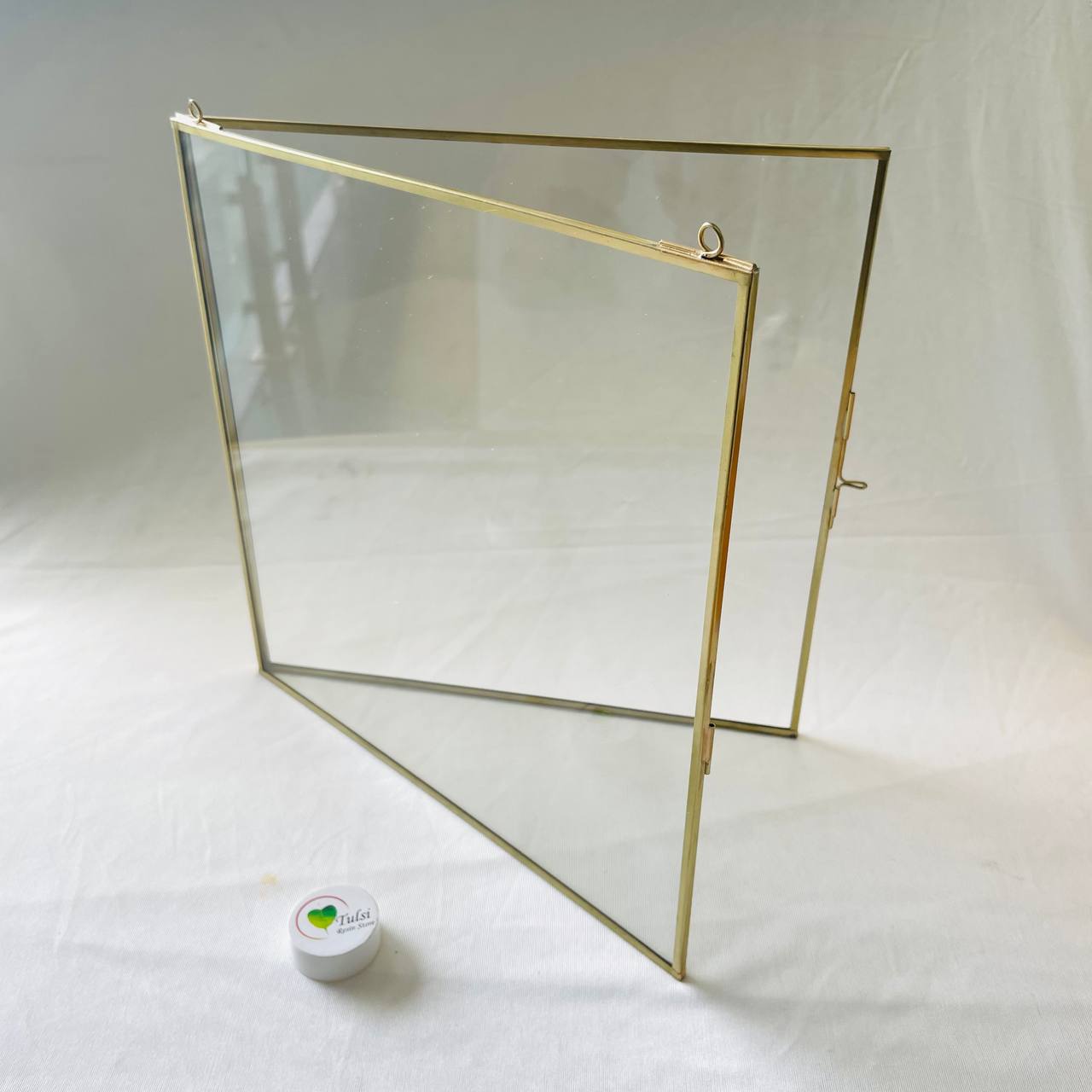 10” square Vintage Metal Frame