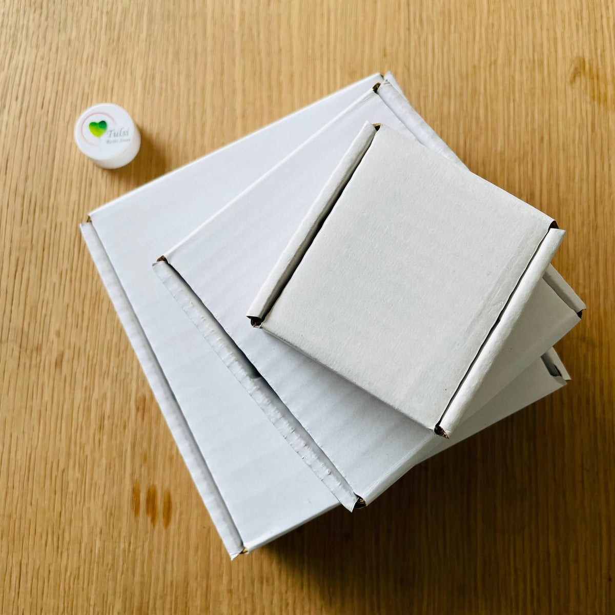 White Mailer Box - Small (5 pcs) Tulsi Resin Store