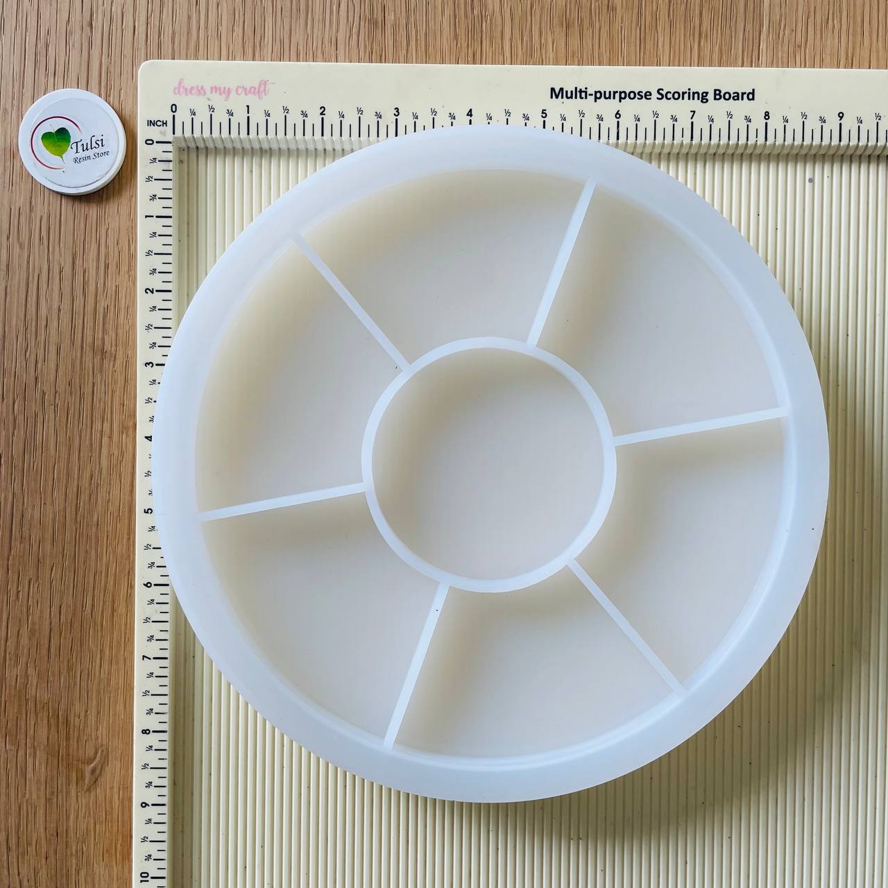 8" Round Mould Tray With Boundry