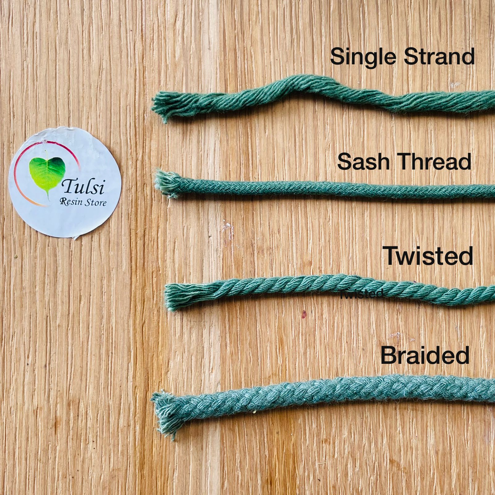Dark Green Macrame Thread