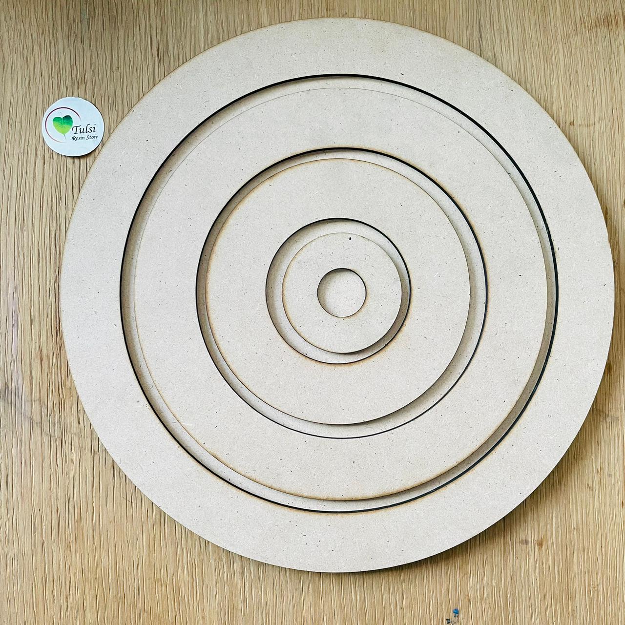 MDF Evil Eye Base (B) Tulsi Resin Store