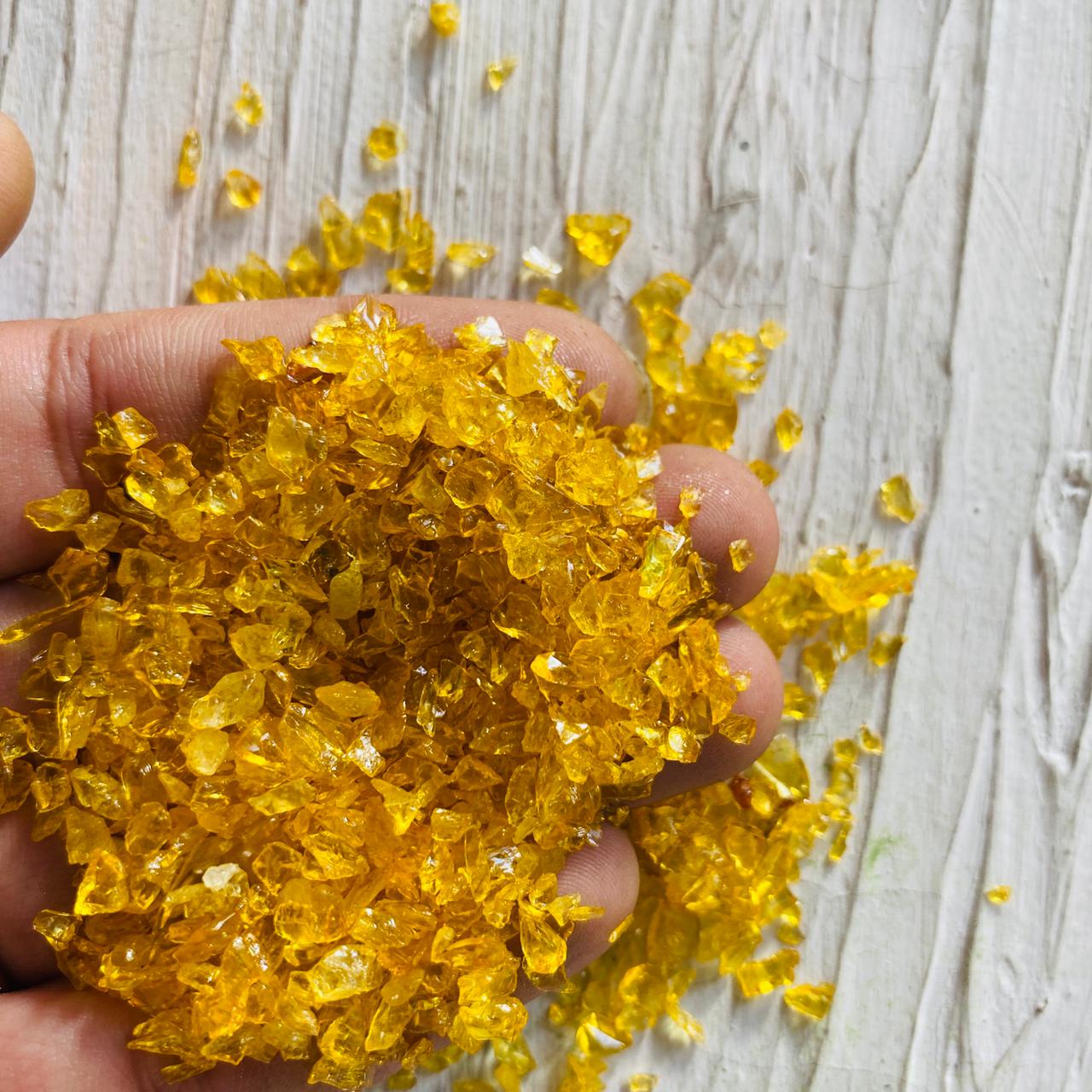 Mini Yellow crystal 250 Gram tulsiresin