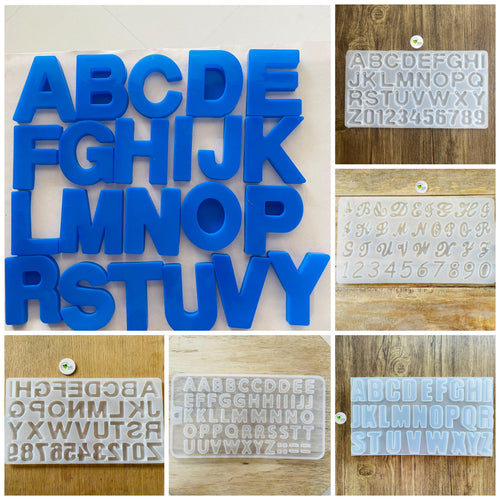 Alphabet / Monogram Moulds