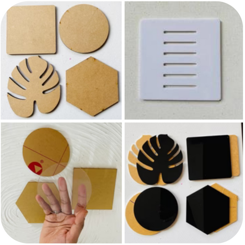 MDF & Acrylic Coaster