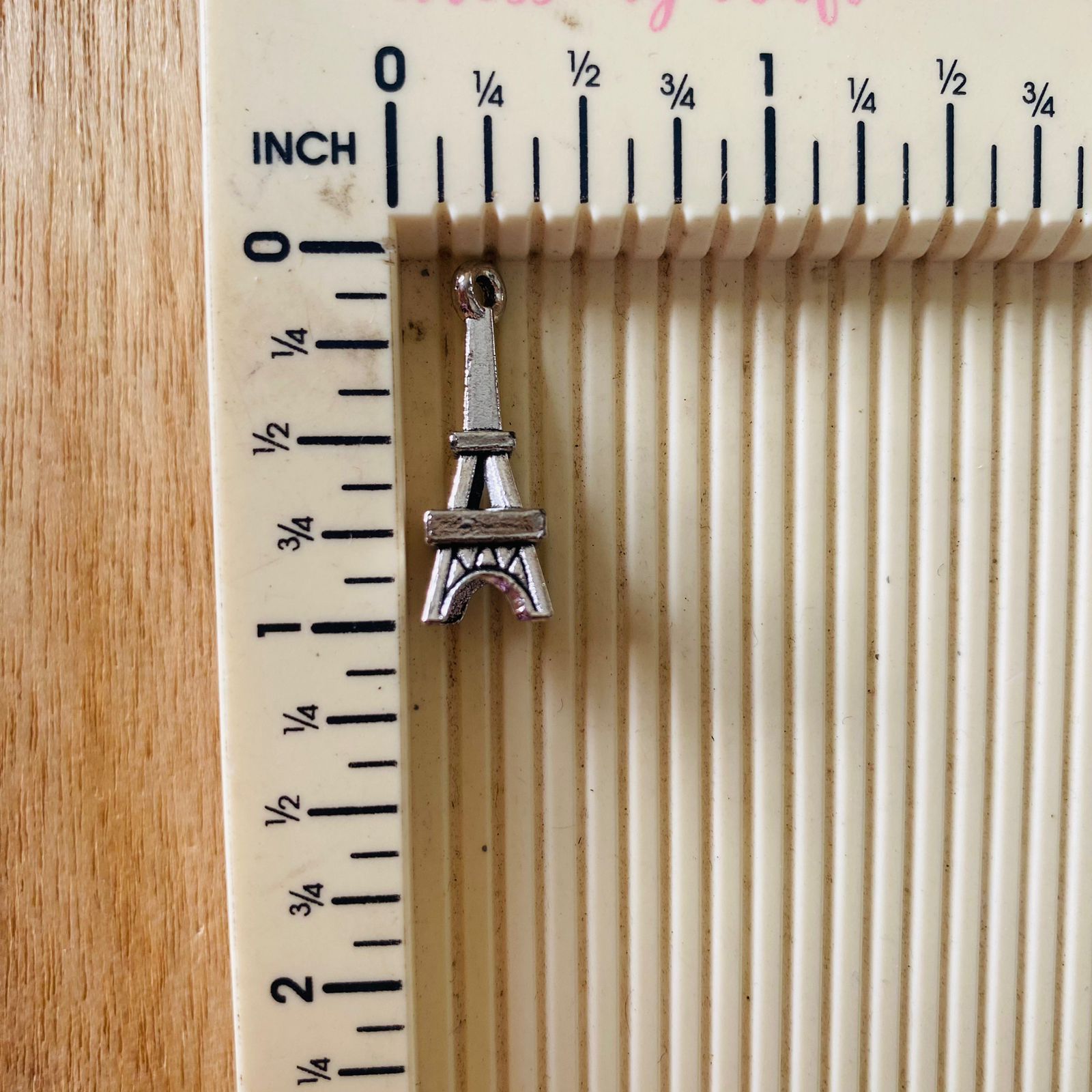 Silver Charm - Eiffel Tower (A) Tulsi Resin Store