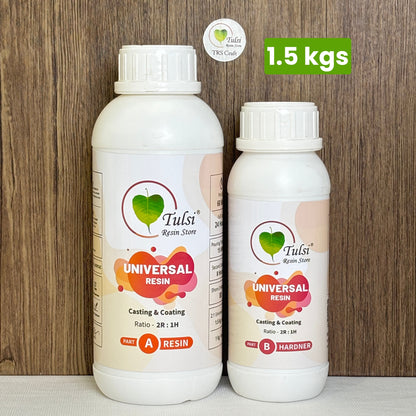 2:1 Universal Resin - Ultimate Multi Use Resin 1.5 Kg Tulsi Resin Store