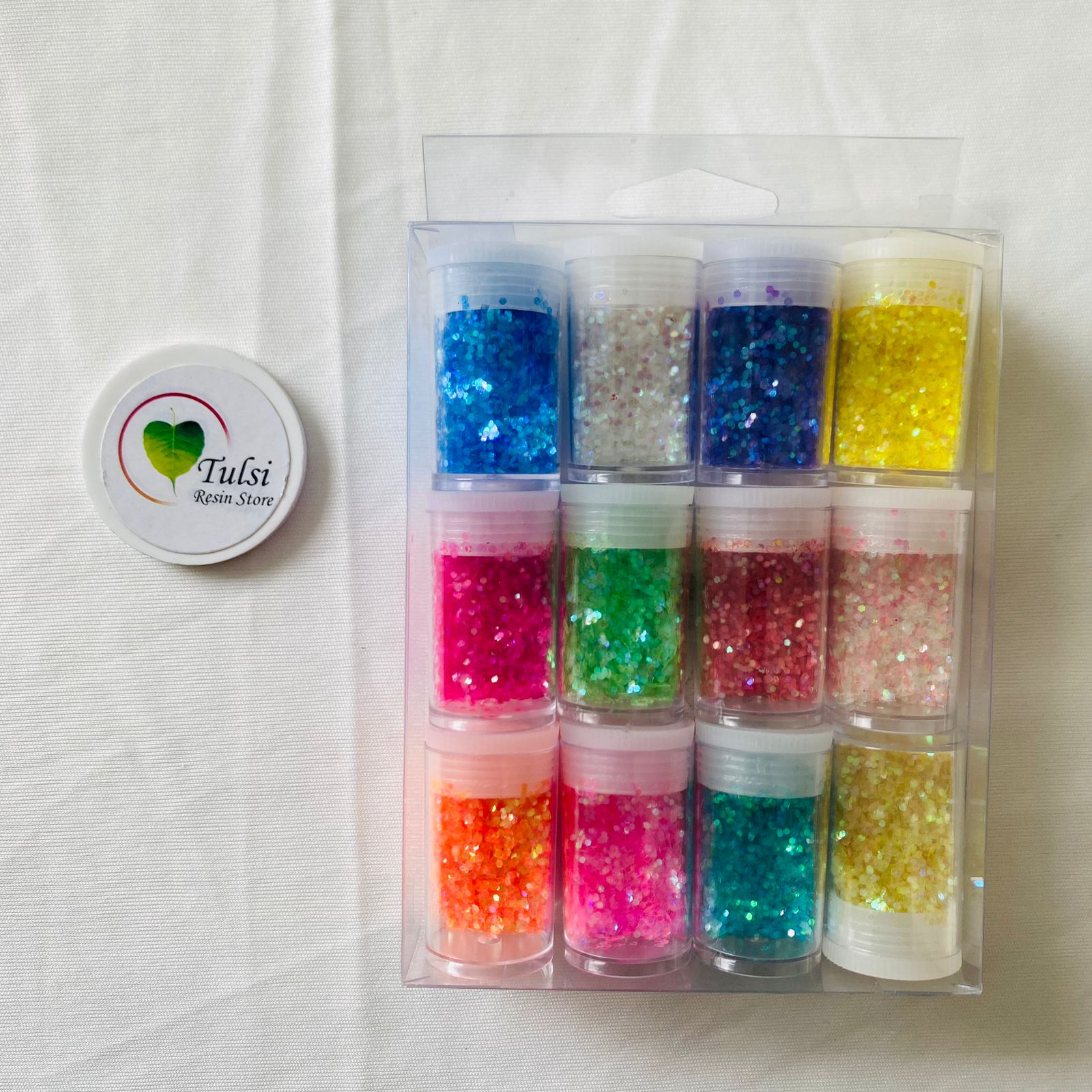 12 Chunks Set Tulsi Resin Store
