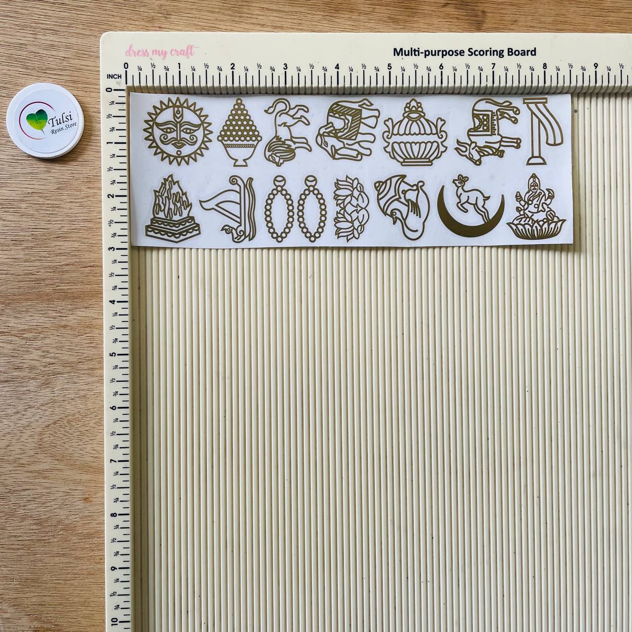 Metal Sticker - 14 Swapna Tulsi Resin Store