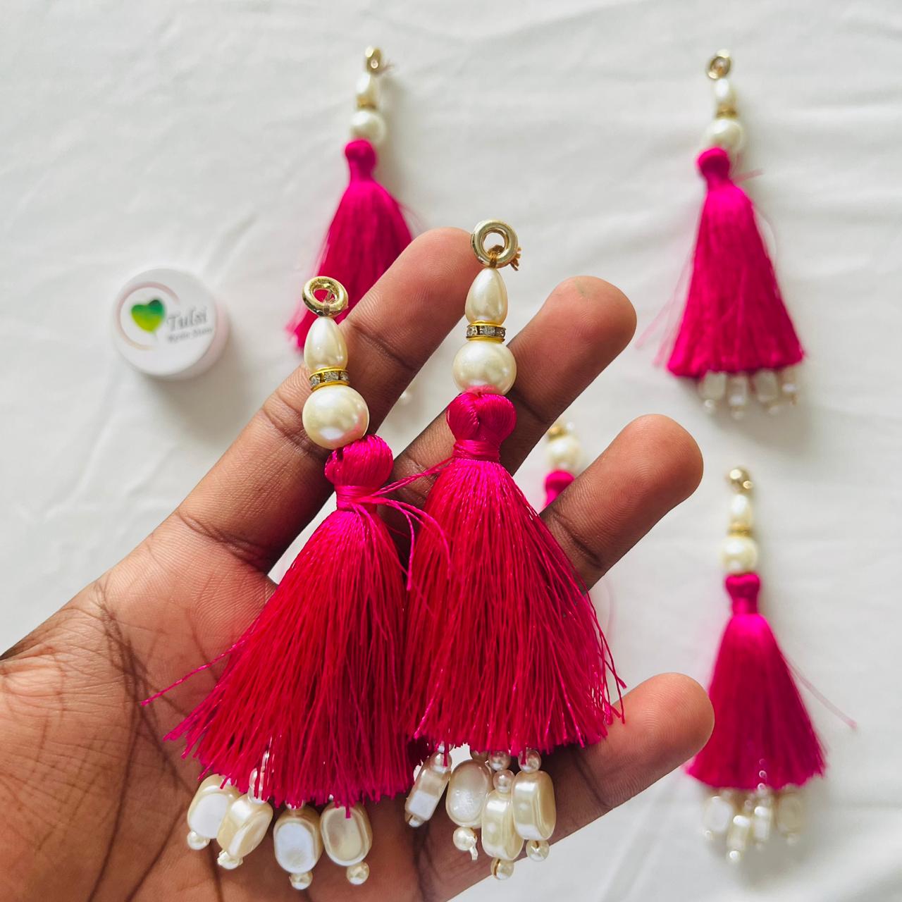 Rakhi Hanging (E) - Rani Pink - Tulsi Resin Store