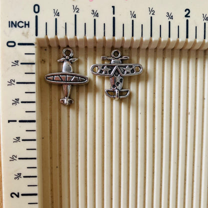 Silver Charm - Aeroplane - - Tulsi Resin Store