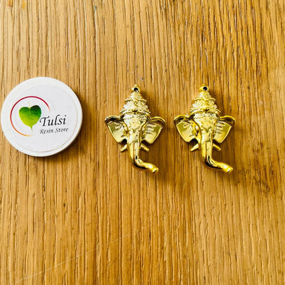 3D Golden Ganesha - Medium