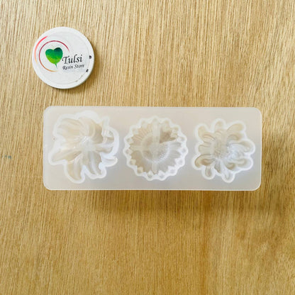 3 In 1 Flower Mould (A) Tulsi Resin Store