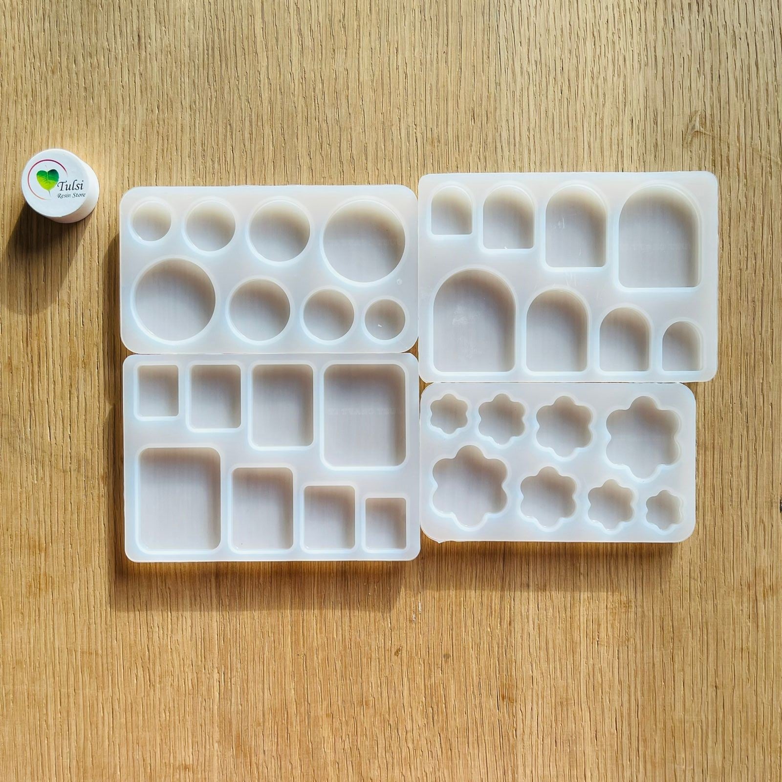 Jewellery & Keychain Mould Combo (A) Tulsi Resin Store