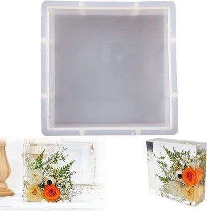 50 MM Deep Square Mould 8 Inch Tulsi Resin Store