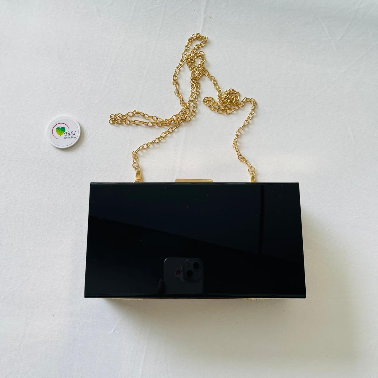 Box Clutch - Black