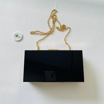 Box Clutch - Black