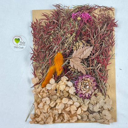 Mix Dry Flower Sheet - A17 - - Tulsi Resin Store