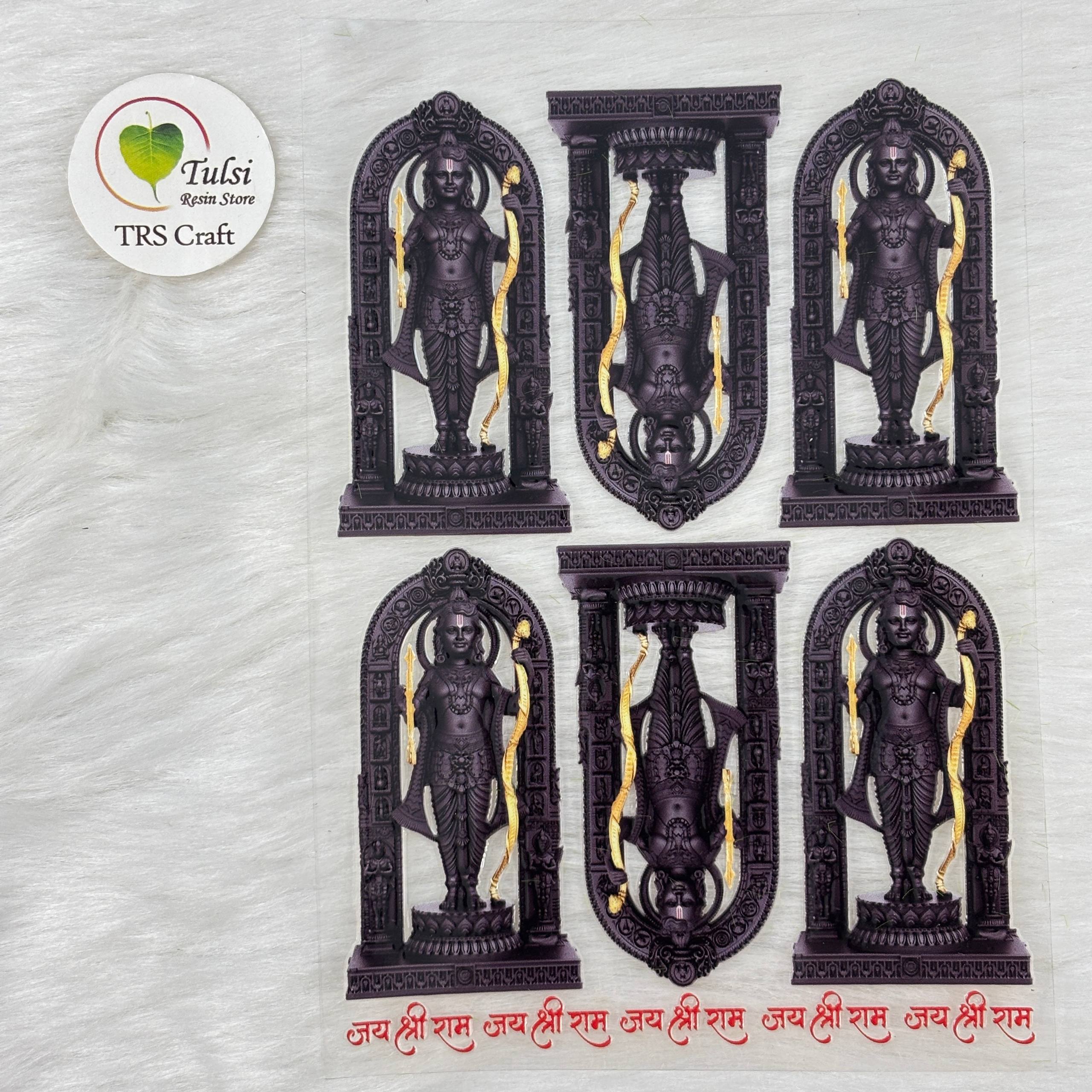 A6 UV DTF Sticker - God Idols Ramji (K1)
