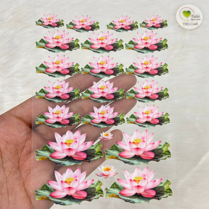 A6 UV DTF Sticker - Floral (X)