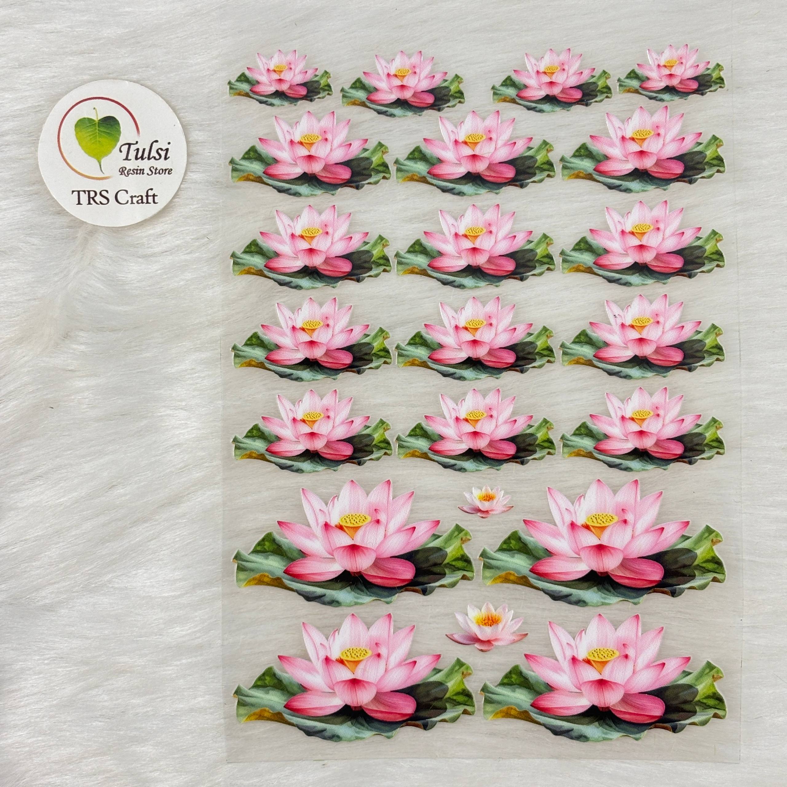 A6 UV DTF Sticker - Floral (X)