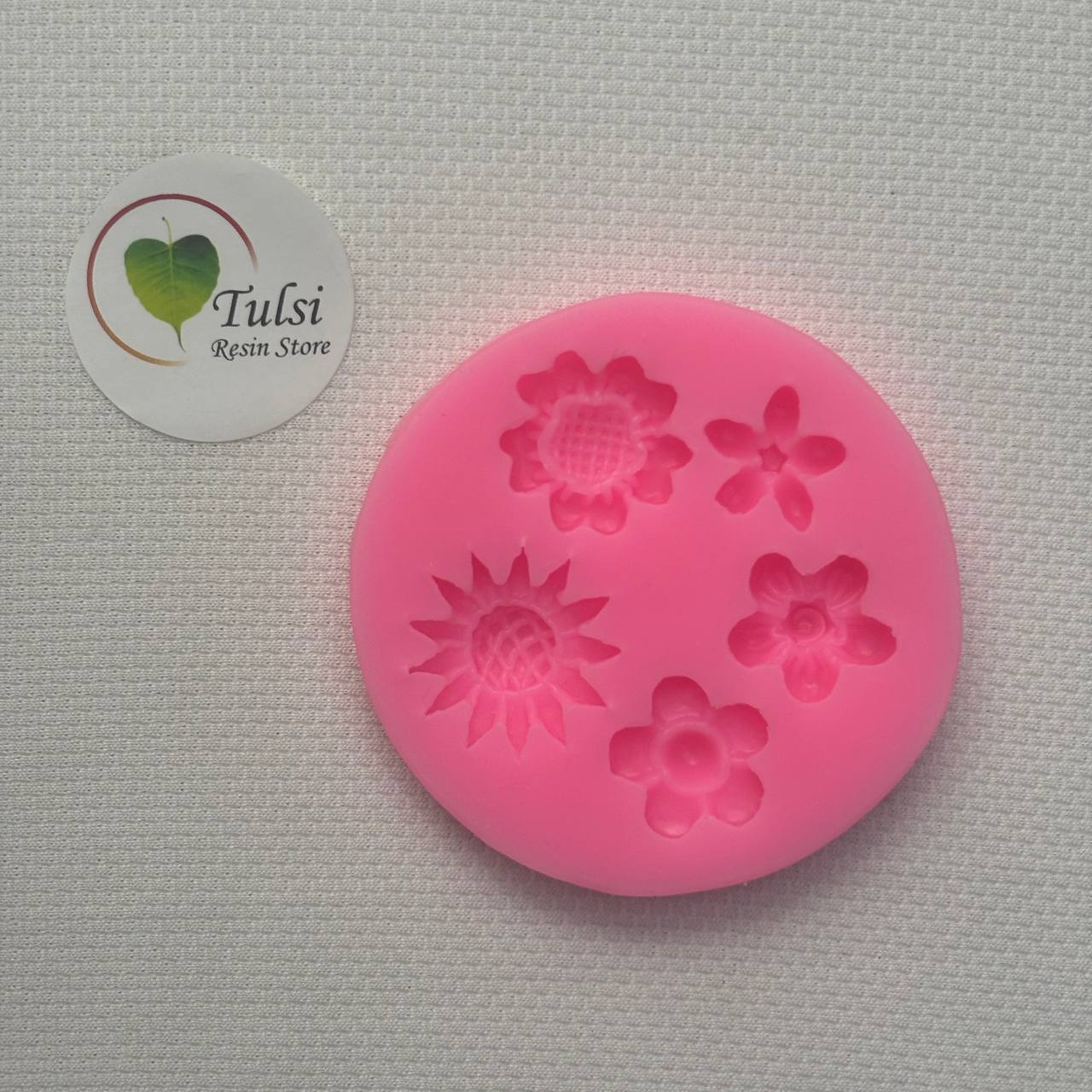 Flower Mould (A6) - 5 Cavity