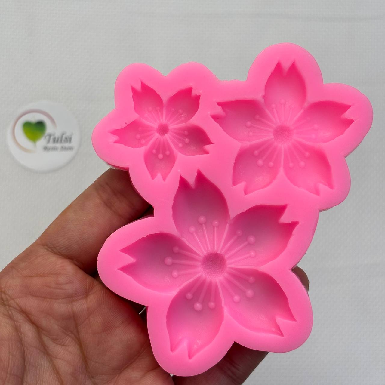 Flower Mould (A5) - 3 Cavity