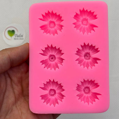 Pink Daisy Flower Mould (E) Tulsi Resin Store