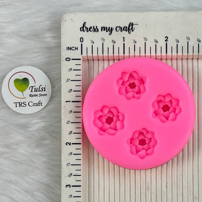 Flower Mould (A32) - 4 Cavity