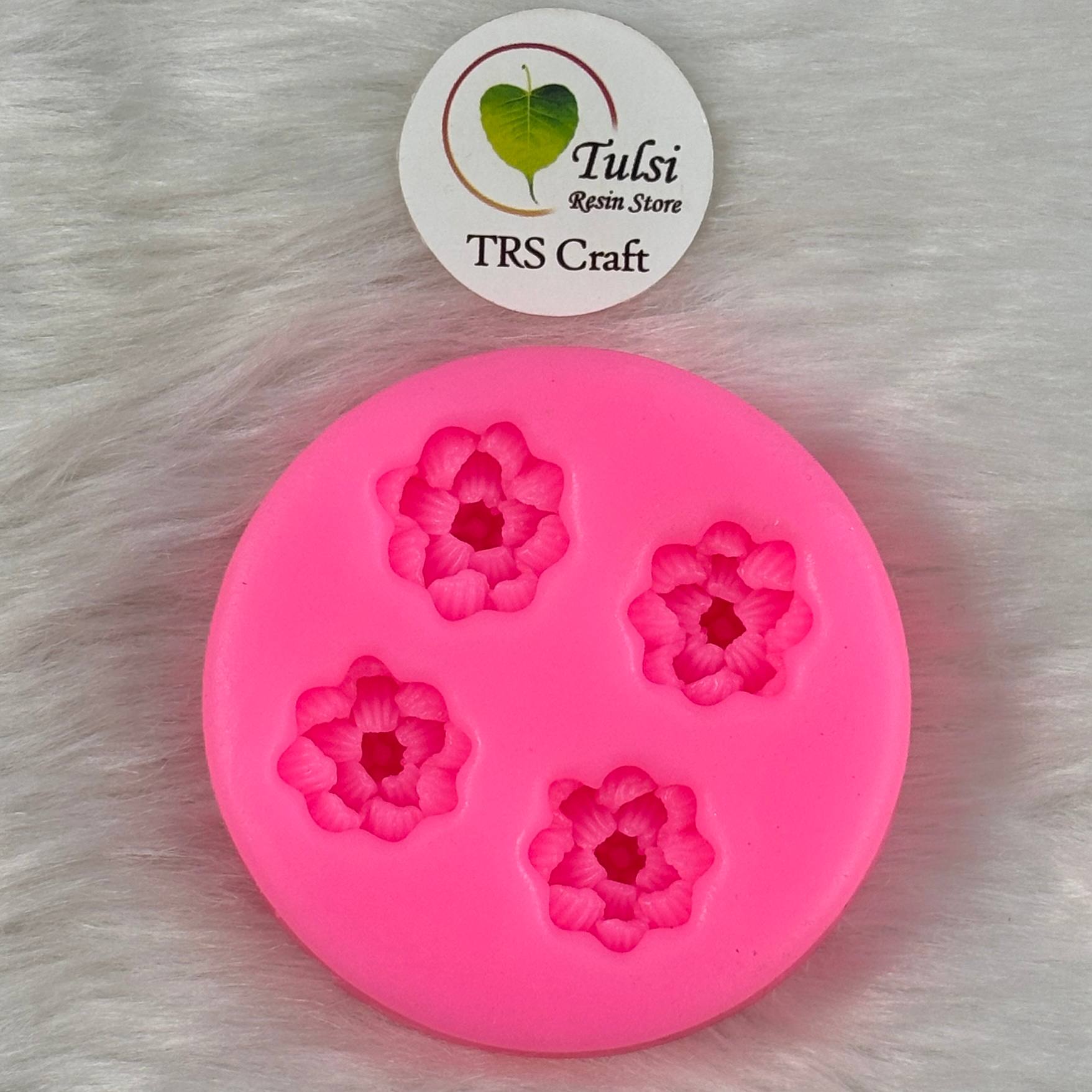 Flower Mould (A32) - 4 Cavity