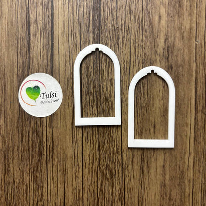 White Acrylic Window (E) Tulsi Resin Store