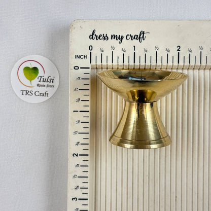 Brass Diya With Stand