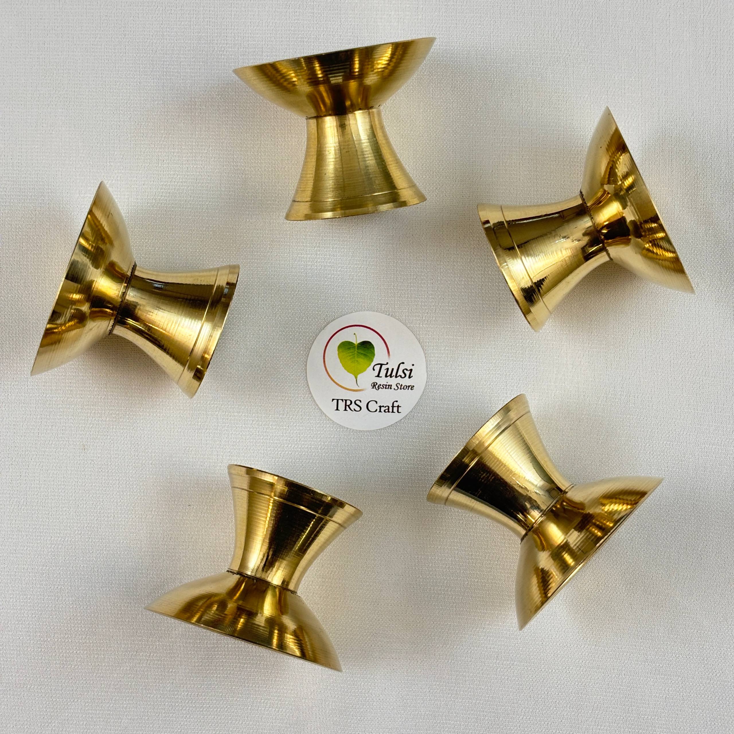 Brass Diya With Stand
