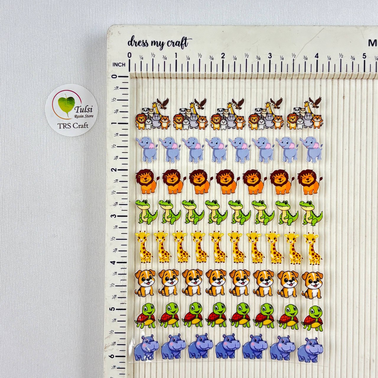 A6 UV DTF Sticker - Mix Rakhi (H) - #colour_ - Tulsi Resin Store