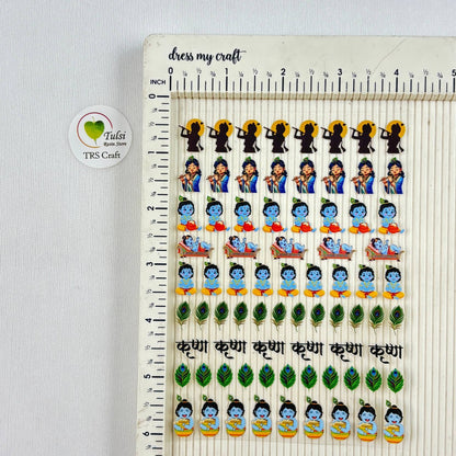 A6 UV DTF Sticker - God Idols Krishna (G5)