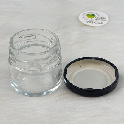 Candle Glass/Jars (A23) - Bottle with Cap (Small)