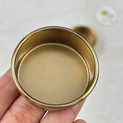 Gold T- Light Holder (B)(2Pc)