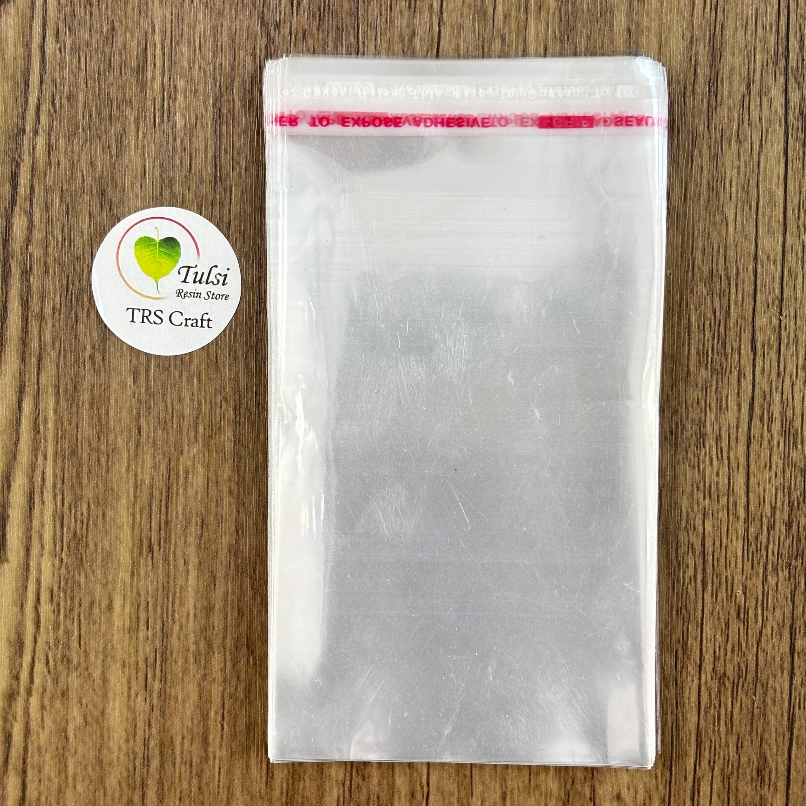 Keychain / Jewellery Card Transparent Bag Tulsi Resin Store
