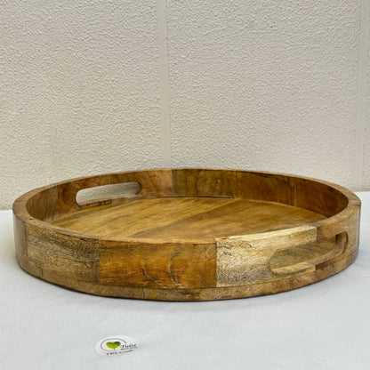 Mango Wooden Round Tray